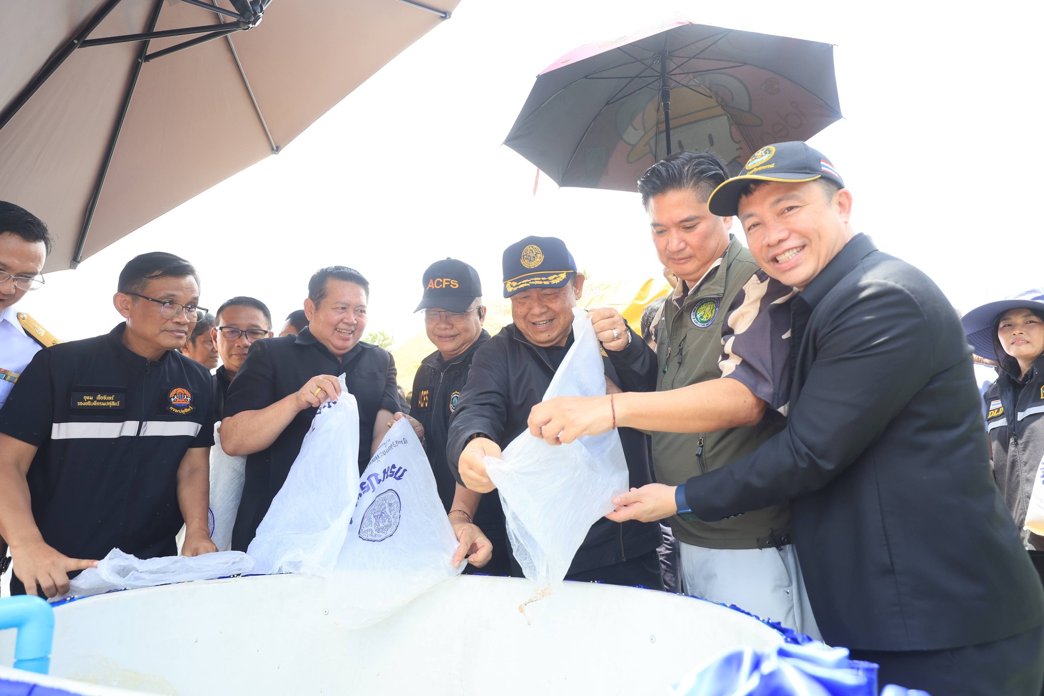 title - ส.ป.ก. ร่วมติดตาม รัฐมนตรีว่าการกระทรวงเกษตรและสหกรณ์ และคณะ ลงพื้นที่ติดตามสถานการณ์ การบริหารจัดการน้ำ จังหวัดอุดรธานี